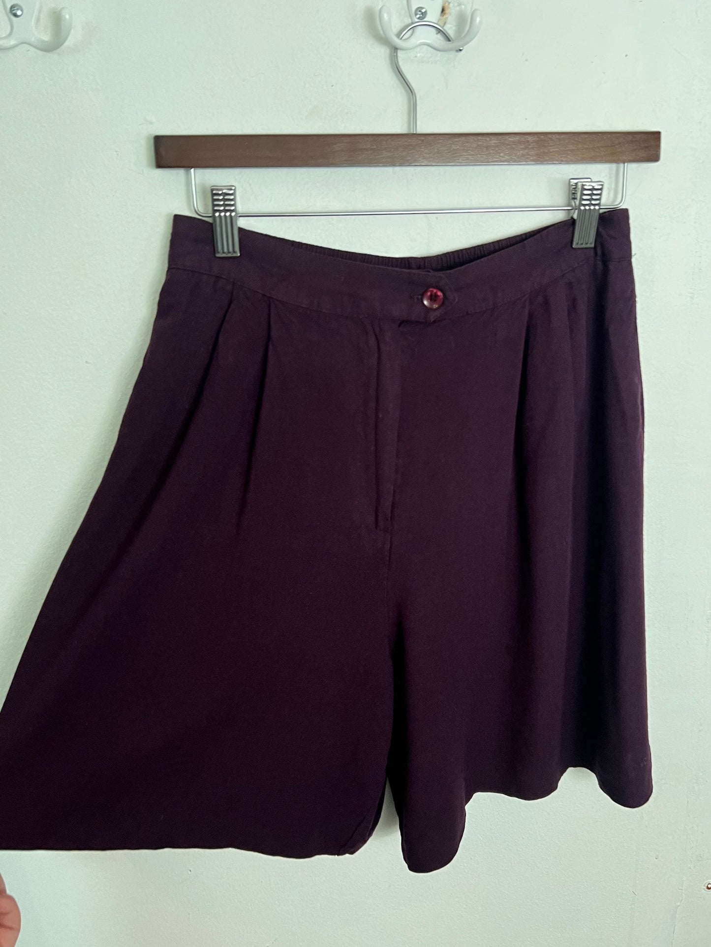 Vintage Rich Plum Lightweight Short