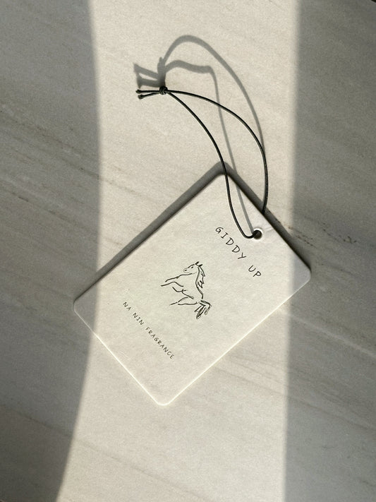 Giddy Up Fragrance Card