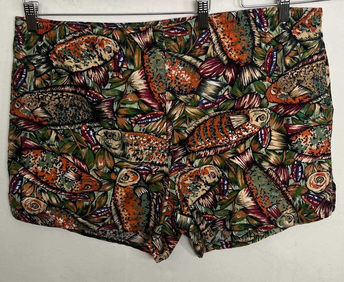 Vintage Tropical Fish Cotton Short