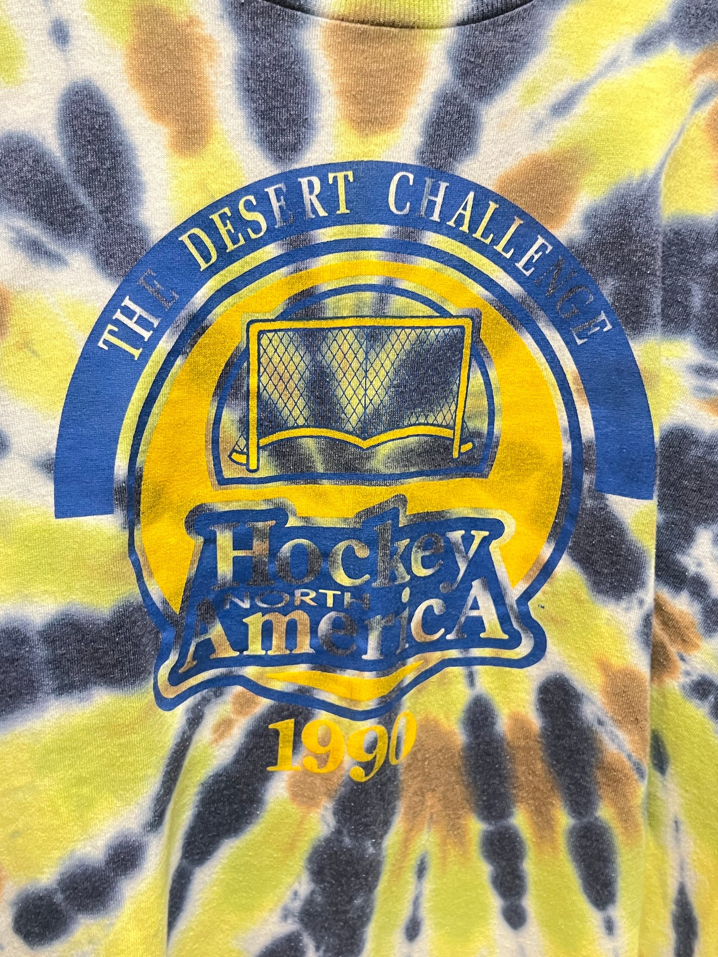 Vintage North American Hockey Tie-Dye T-shirt