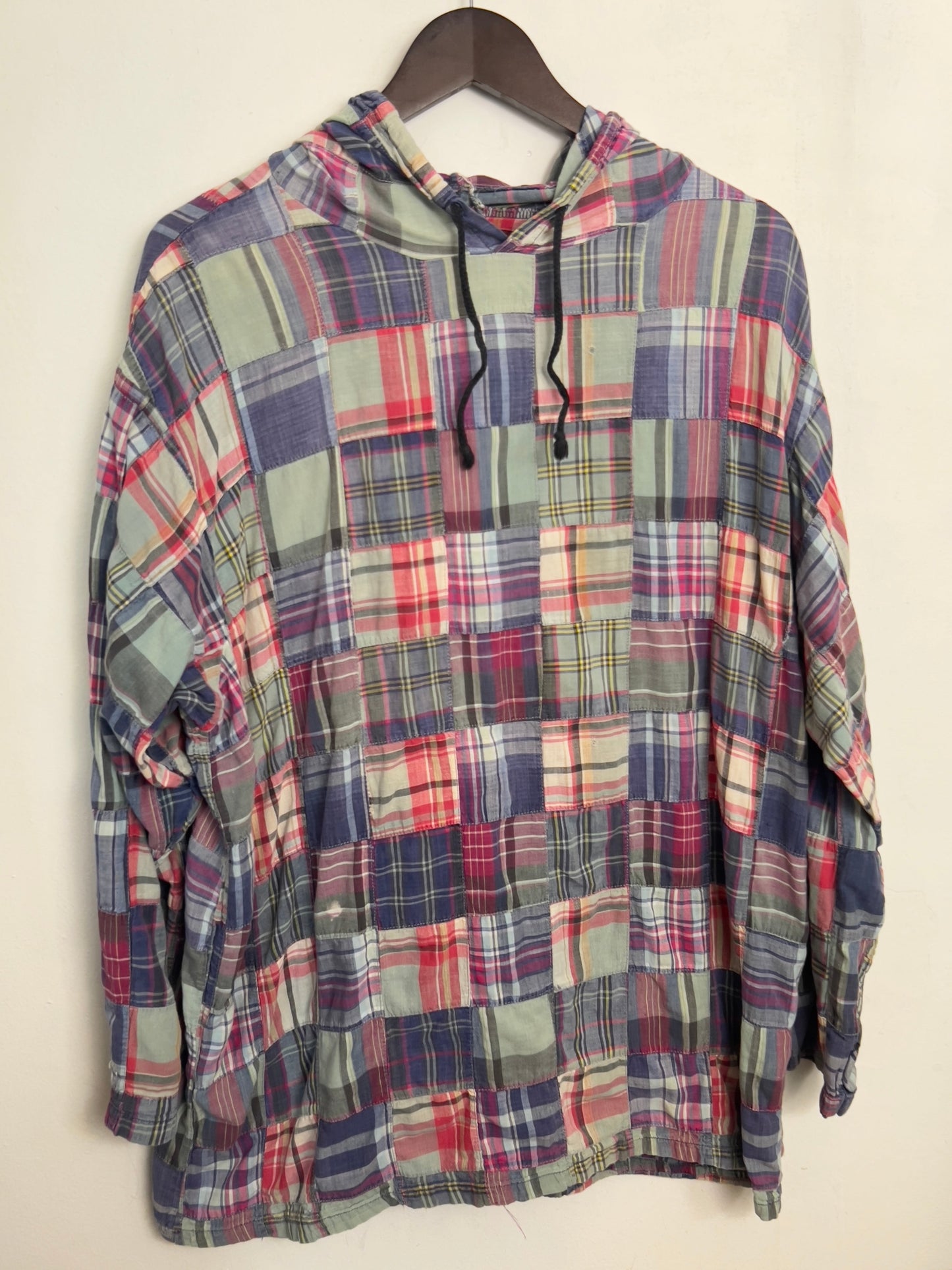 Vintage Patchwork Cotton Pullover
