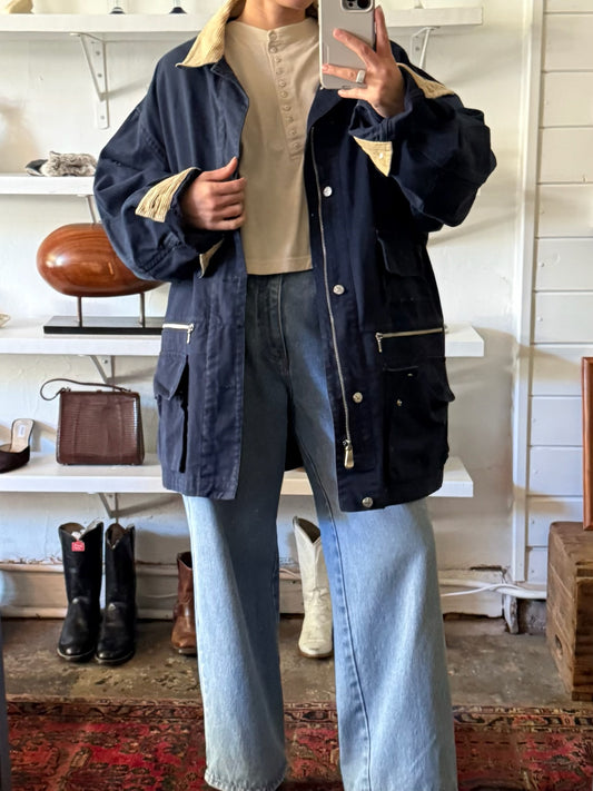 Vintage Nautica Chore Coat