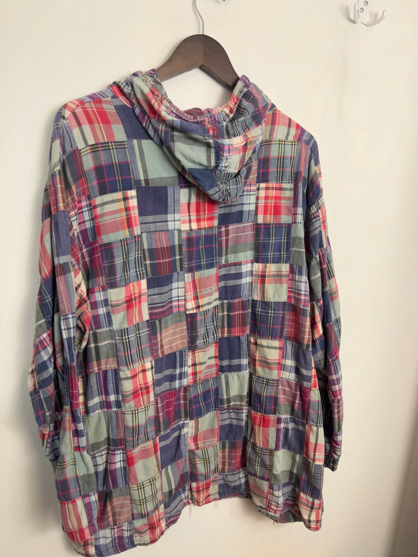 Vintage Patchwork Cotton Pullover