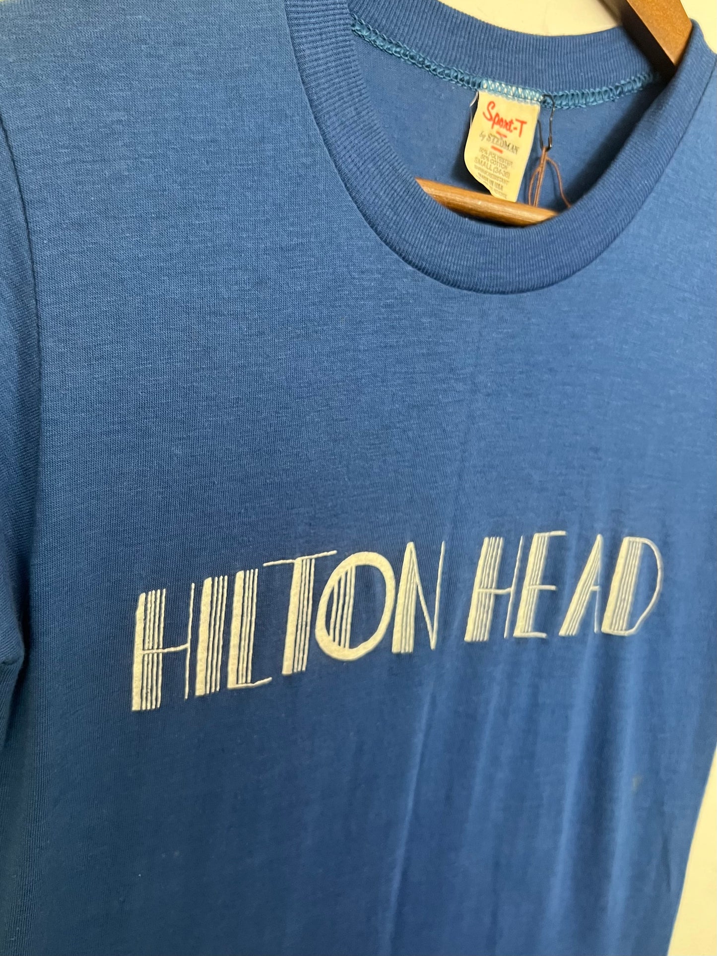 Vintage Hilton Head Graphic Font Tee