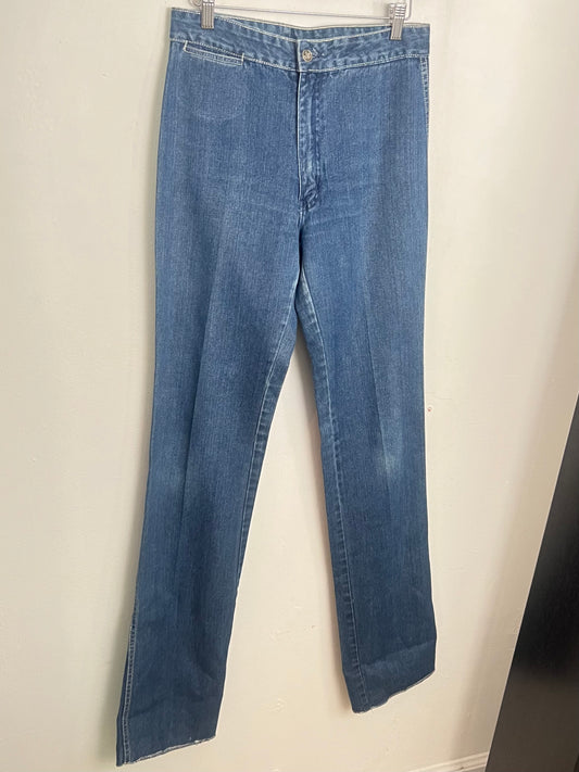 Vintage Bird Duo Embroidered Denim