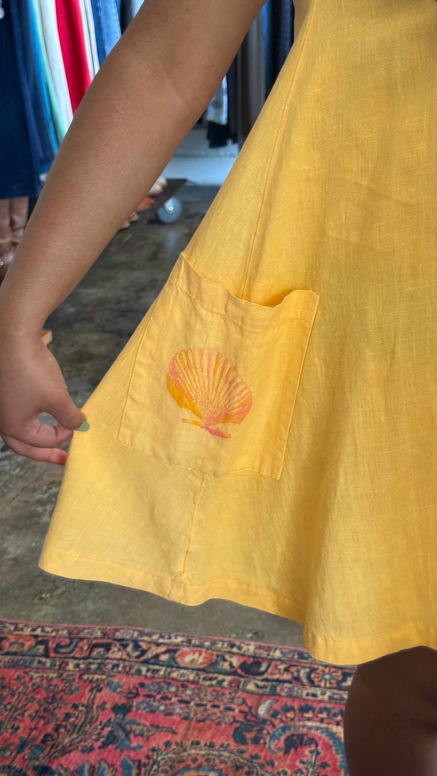 Vintage Sea Shell Dress