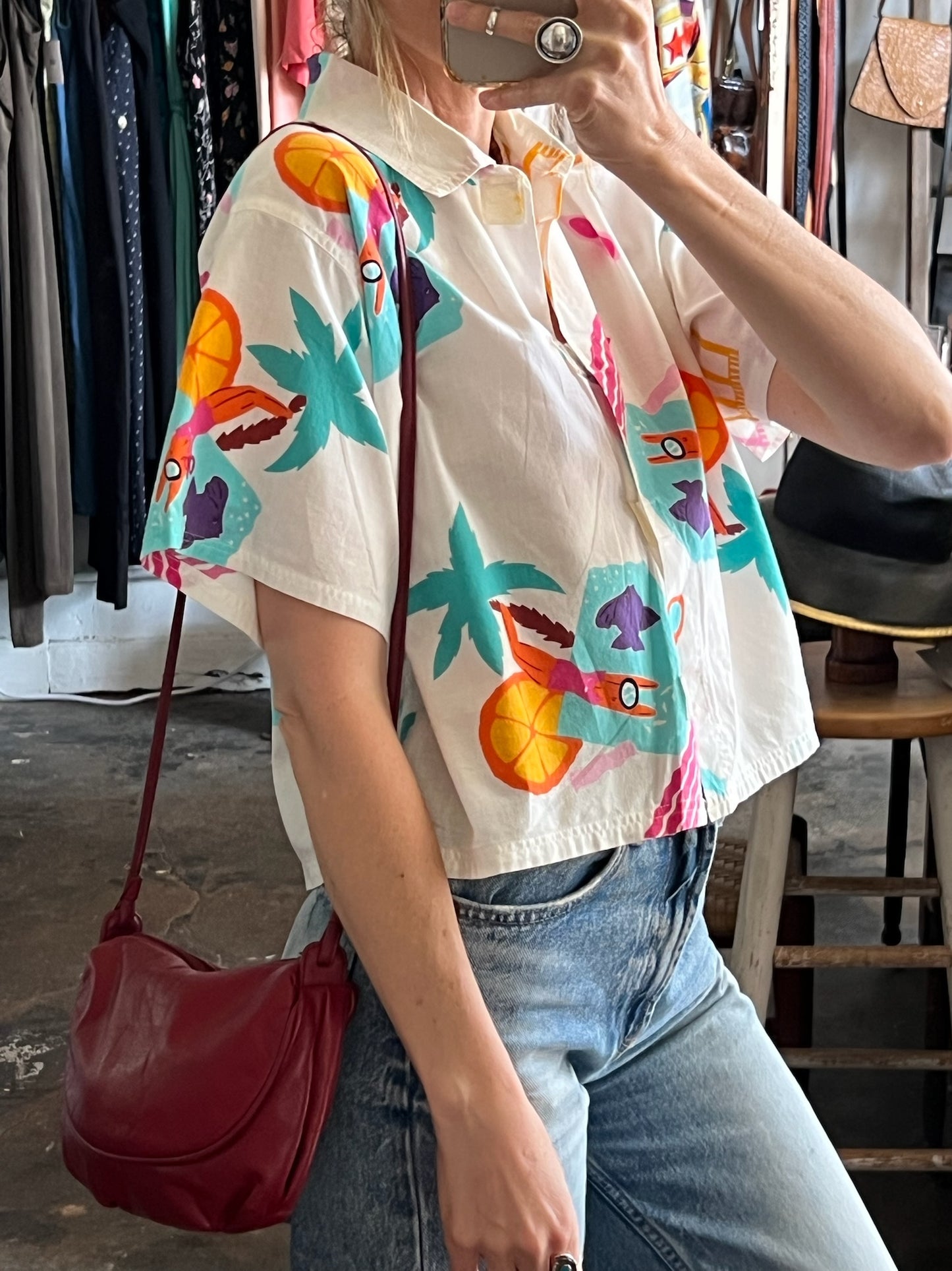 Vintage Tropical Camp Shirt