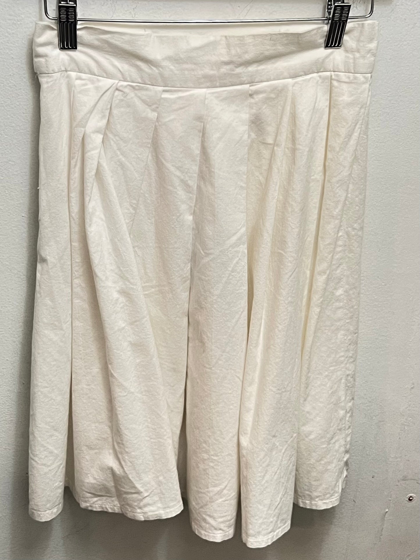 Favorite Vintage Ivory Pleated Skirt