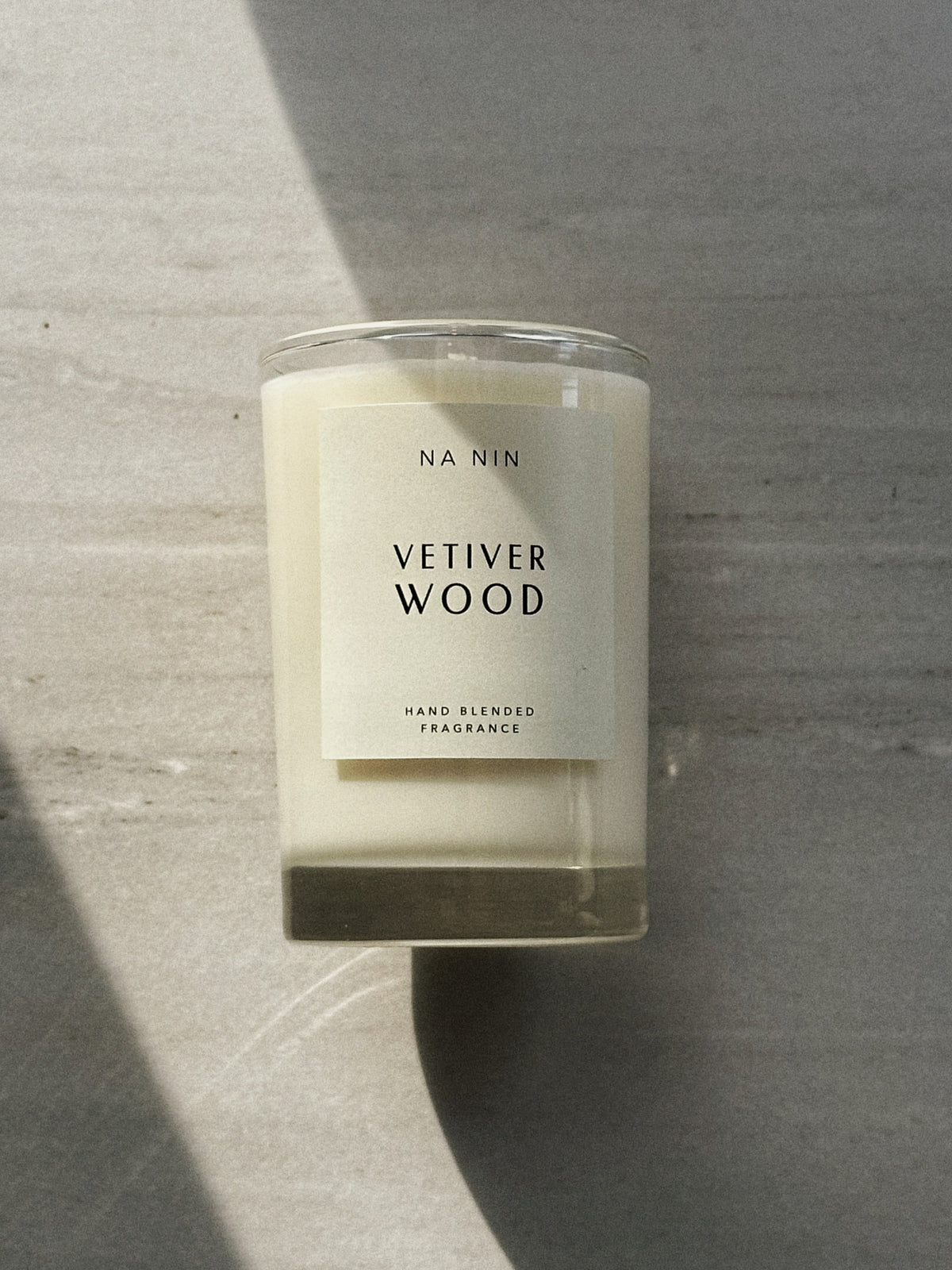 Vetiver Wood Candle