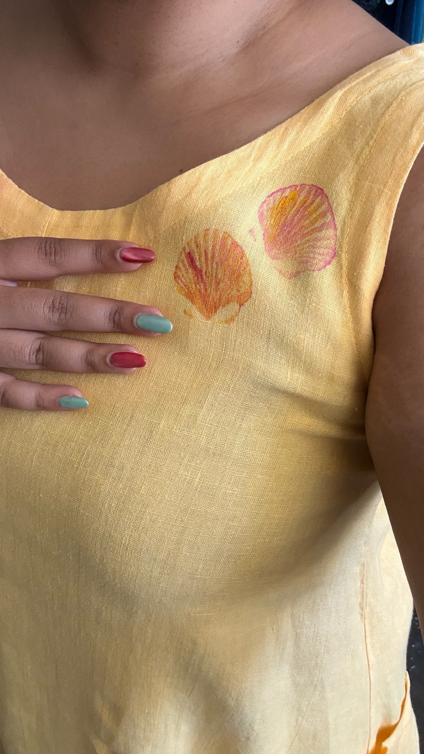 Vintage Sea Shell Dress