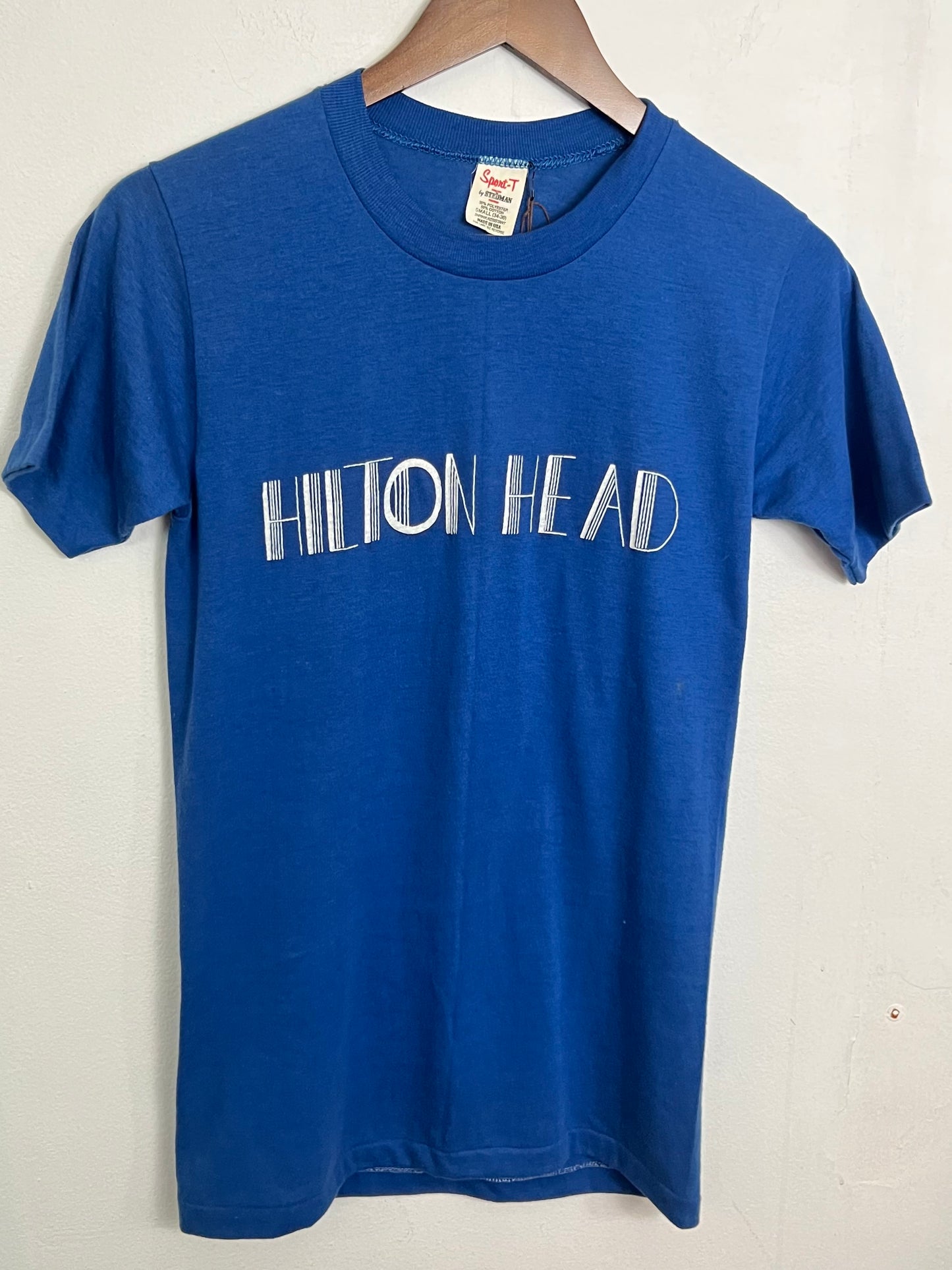 Vintage Hilton Head Graphic Font Tee