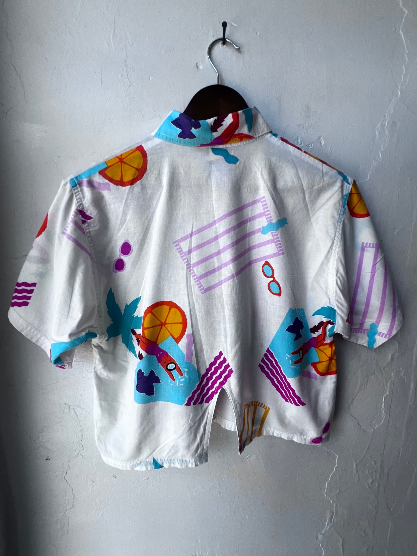 Vintage Tropical Camp Shirt