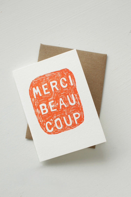 Merci Beau Coup Card