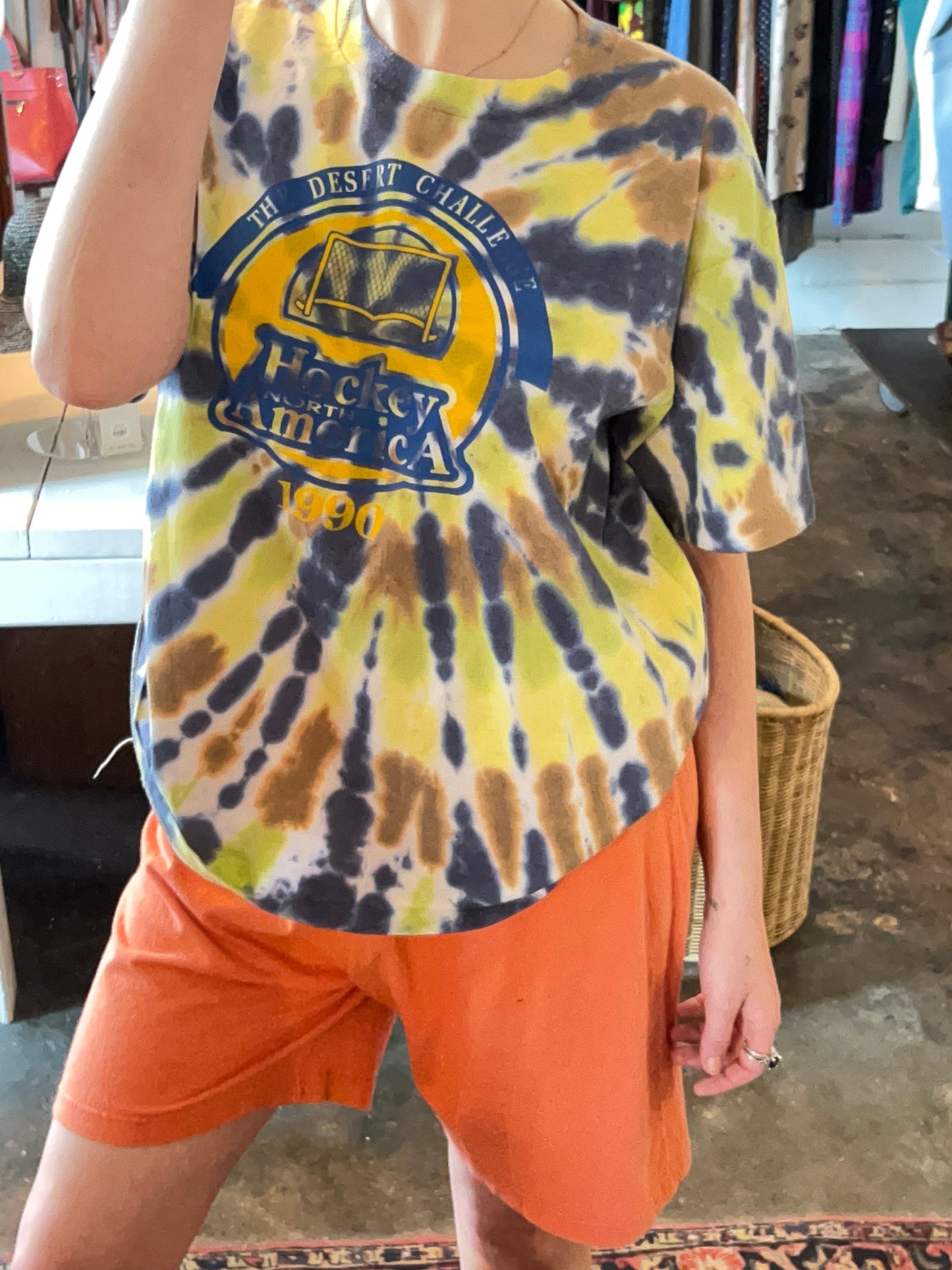 Vintage North American Hockey Tie-Dye T-shirt