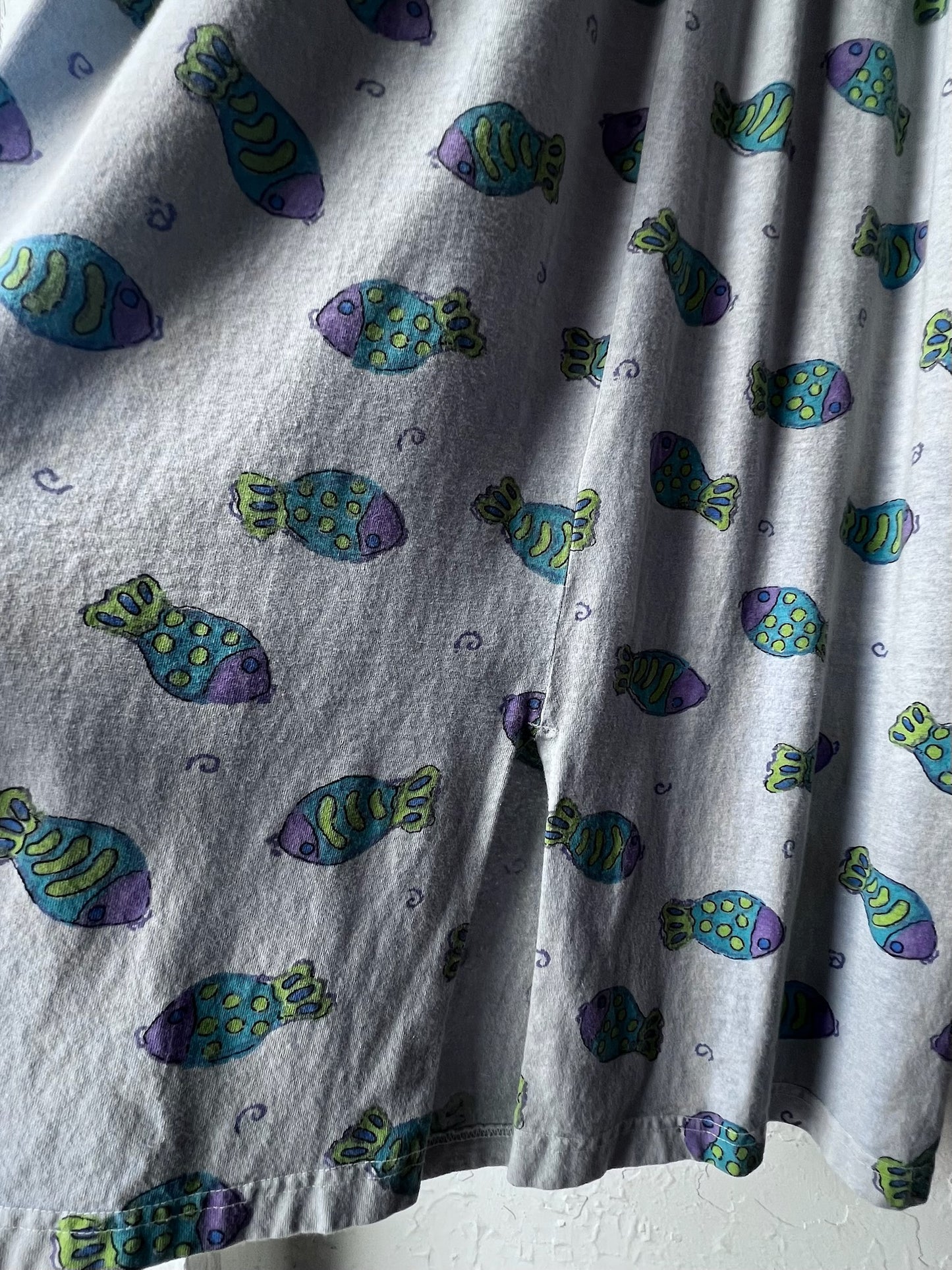 Vintage Fish Maxi Dress