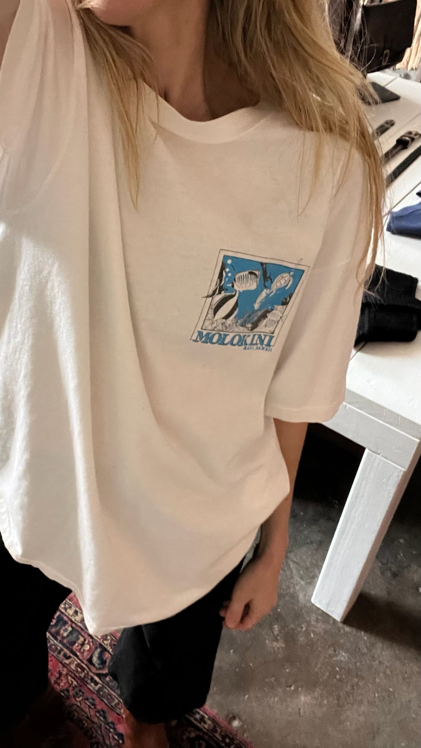 Vintage Vibrant Island Tropic Tee