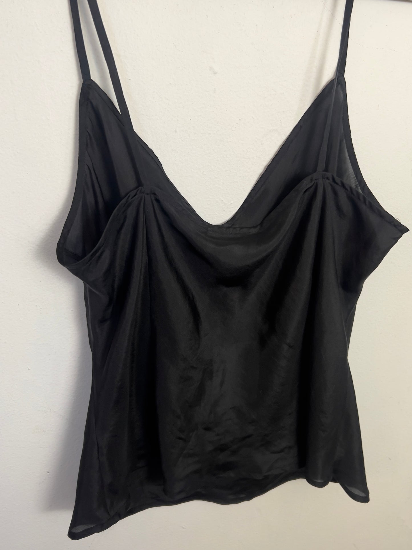 Vintage Onyx Silk Tank