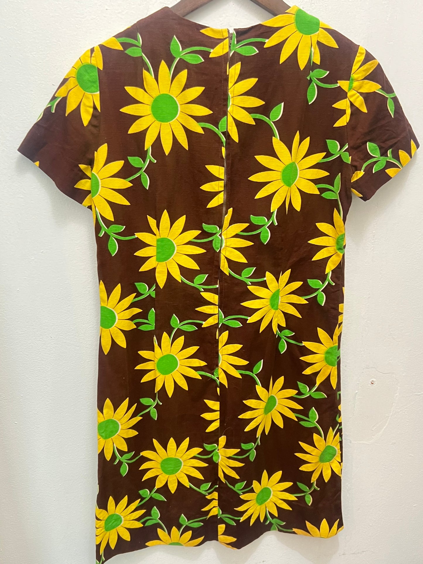 Vintage Handmade Sunflower Dress