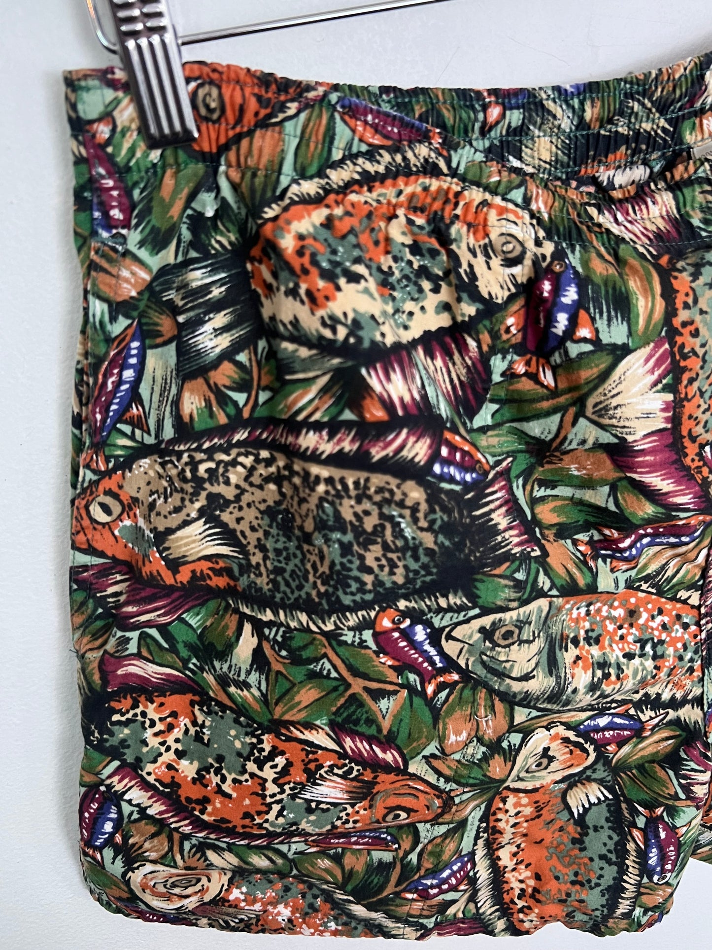 Vintage Tropical Fish Cotton Short