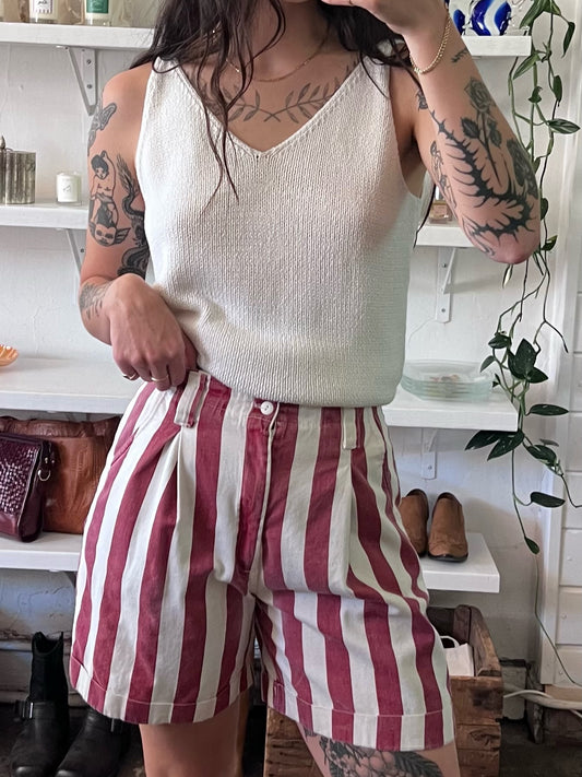 Vintage Hand Knit Coastal Breeze Tank