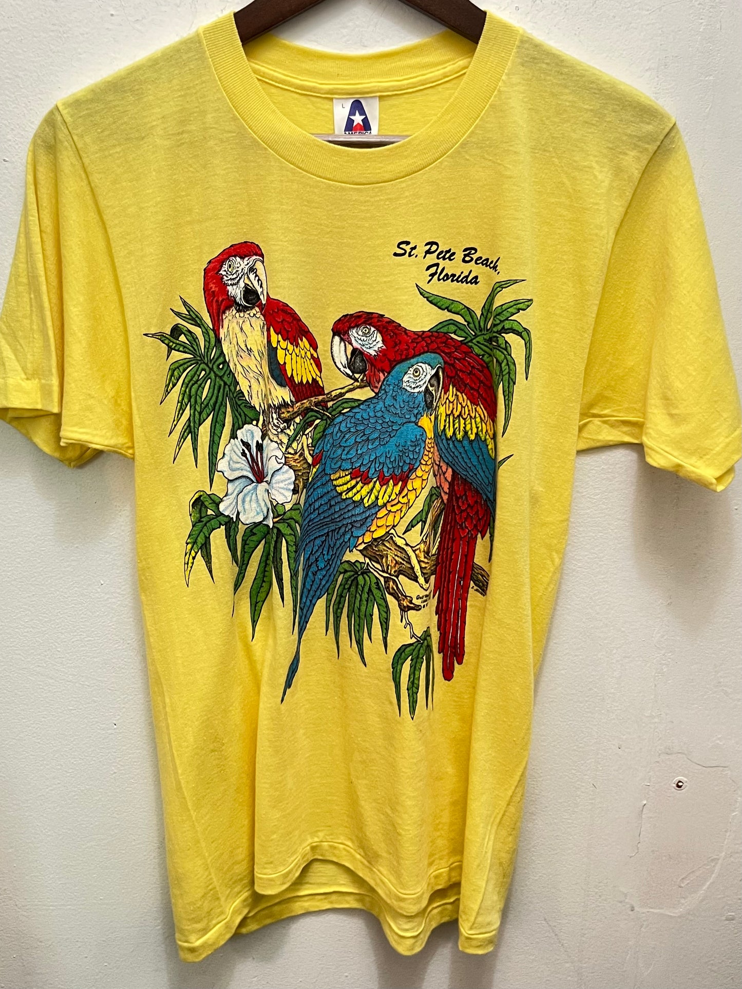 Vintage Florida Parrot Graphic Tee