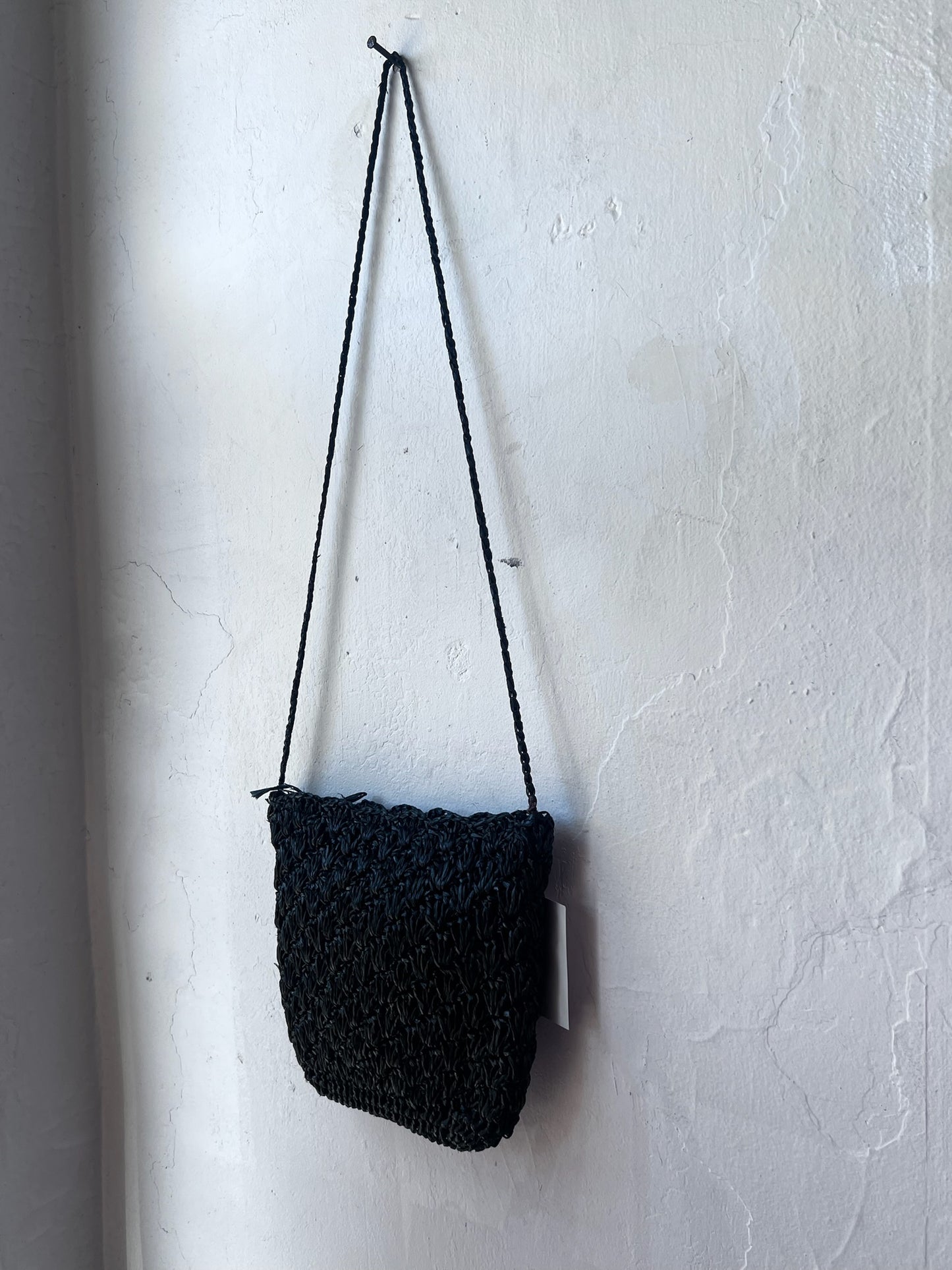 Vintage Woven Straw Shoulder Bag