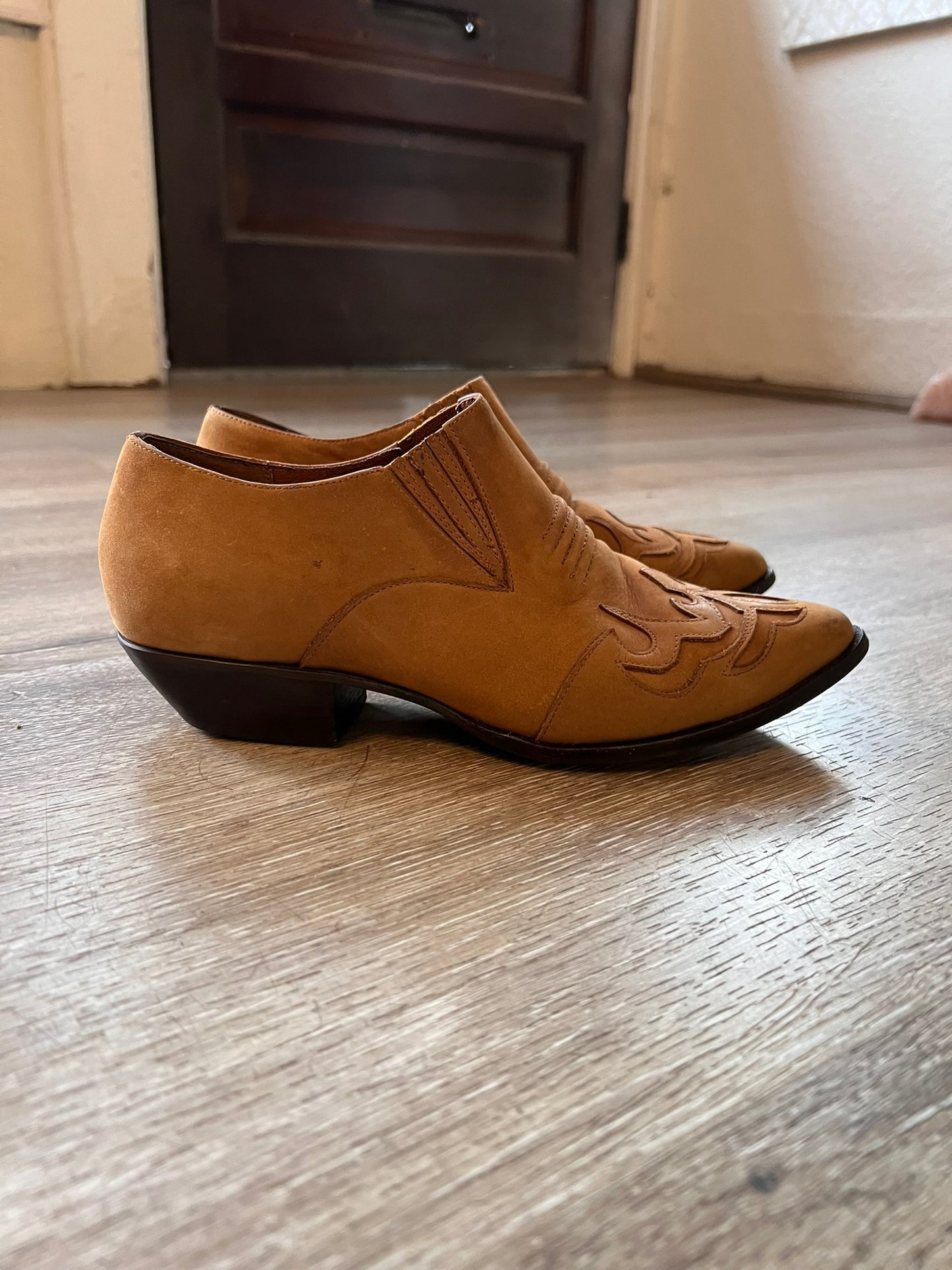 Vintage 90s Western Booties