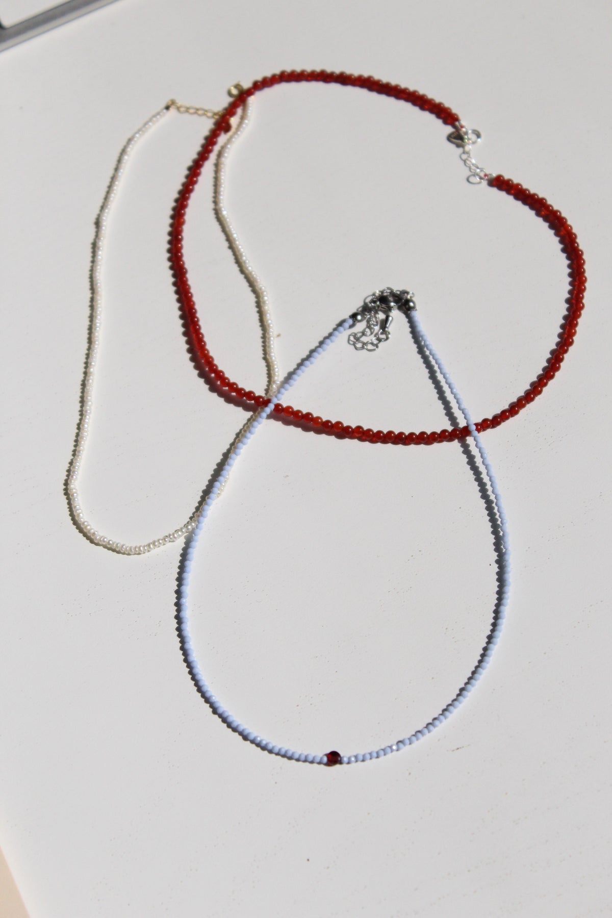 Sparkle Glass Bead Necklace