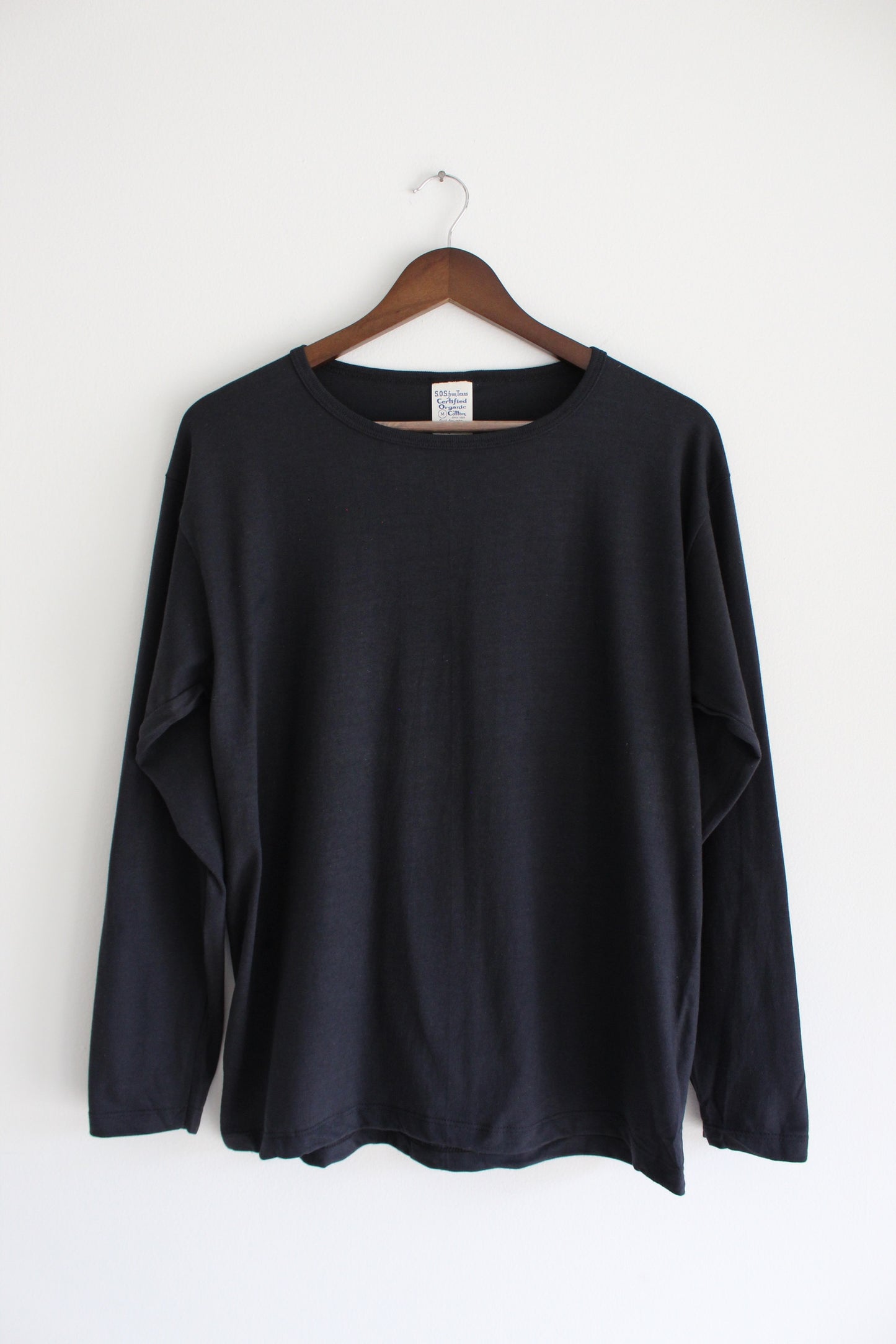 Organic Cotton Long Sleeve Tee / Multiple Colors Available