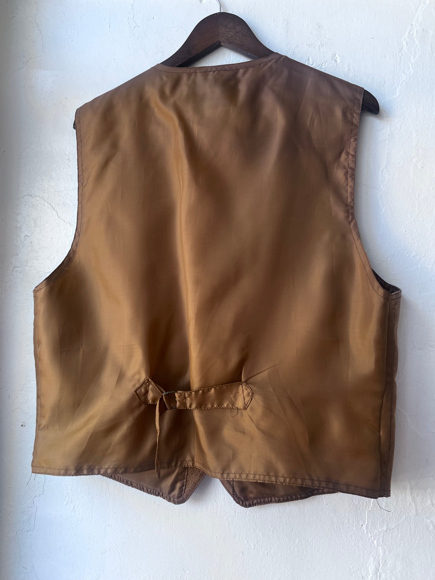 Vintage Rustic Suede Vest