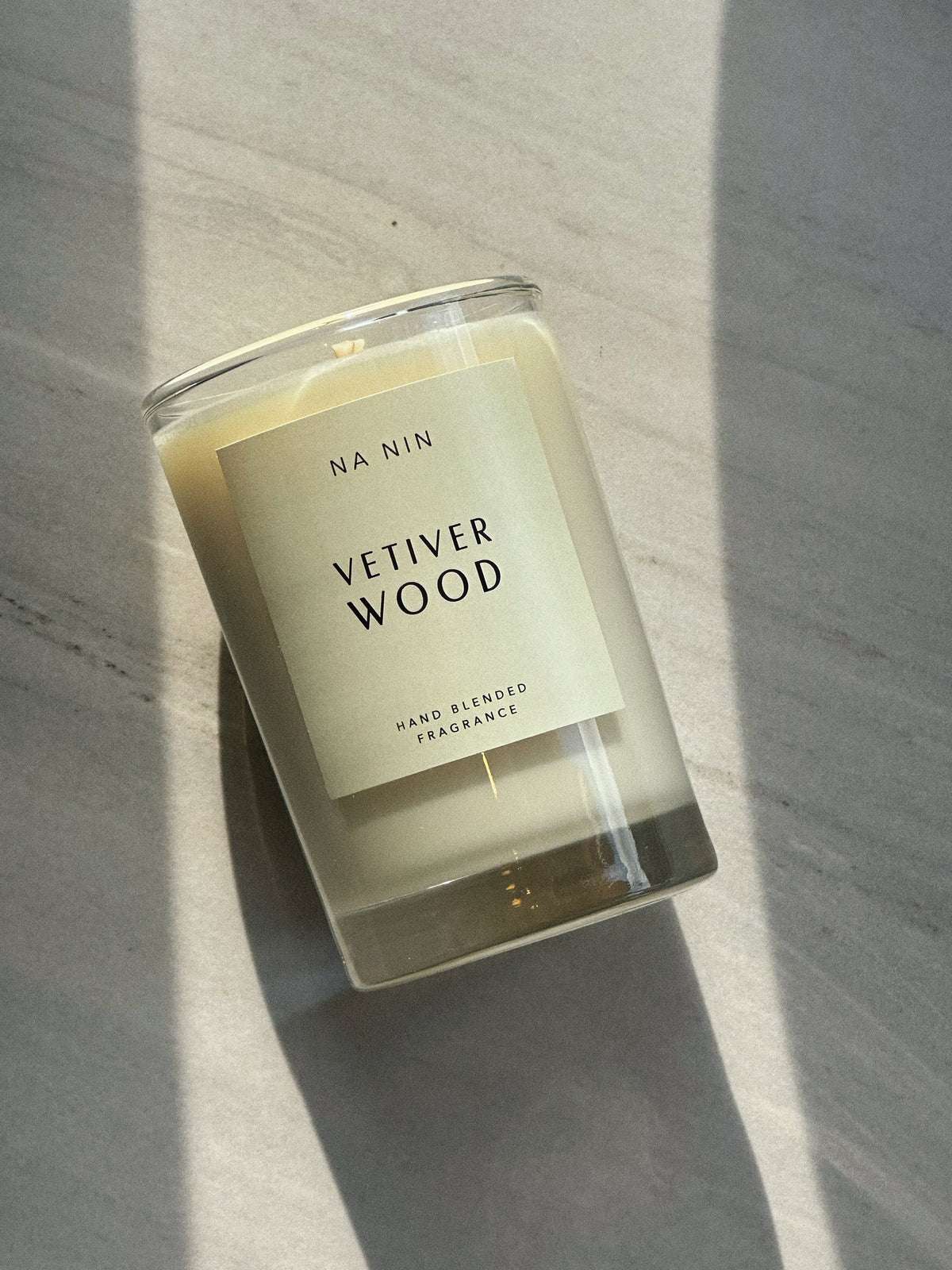 Vetiver Wood Candle