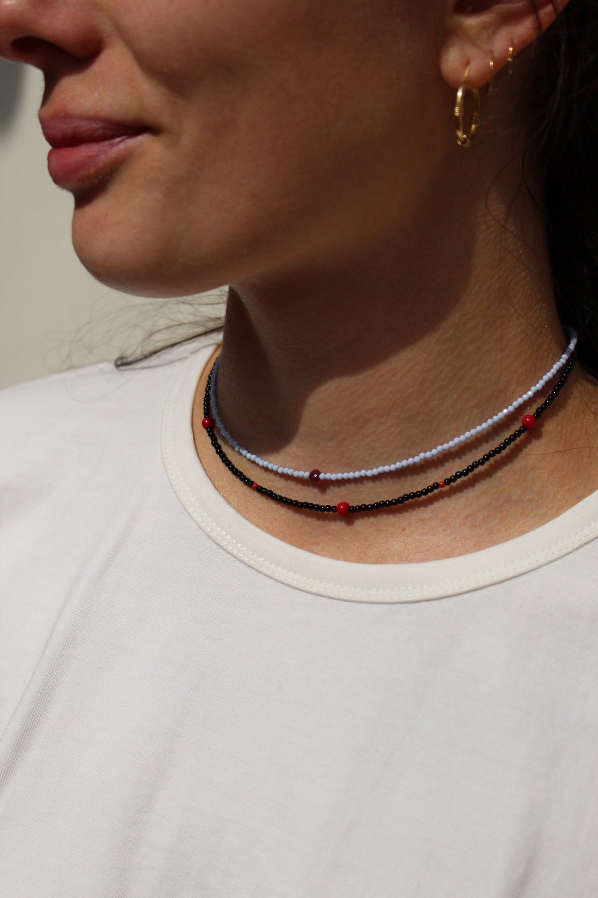 Sparkle Glass Bead Necklace