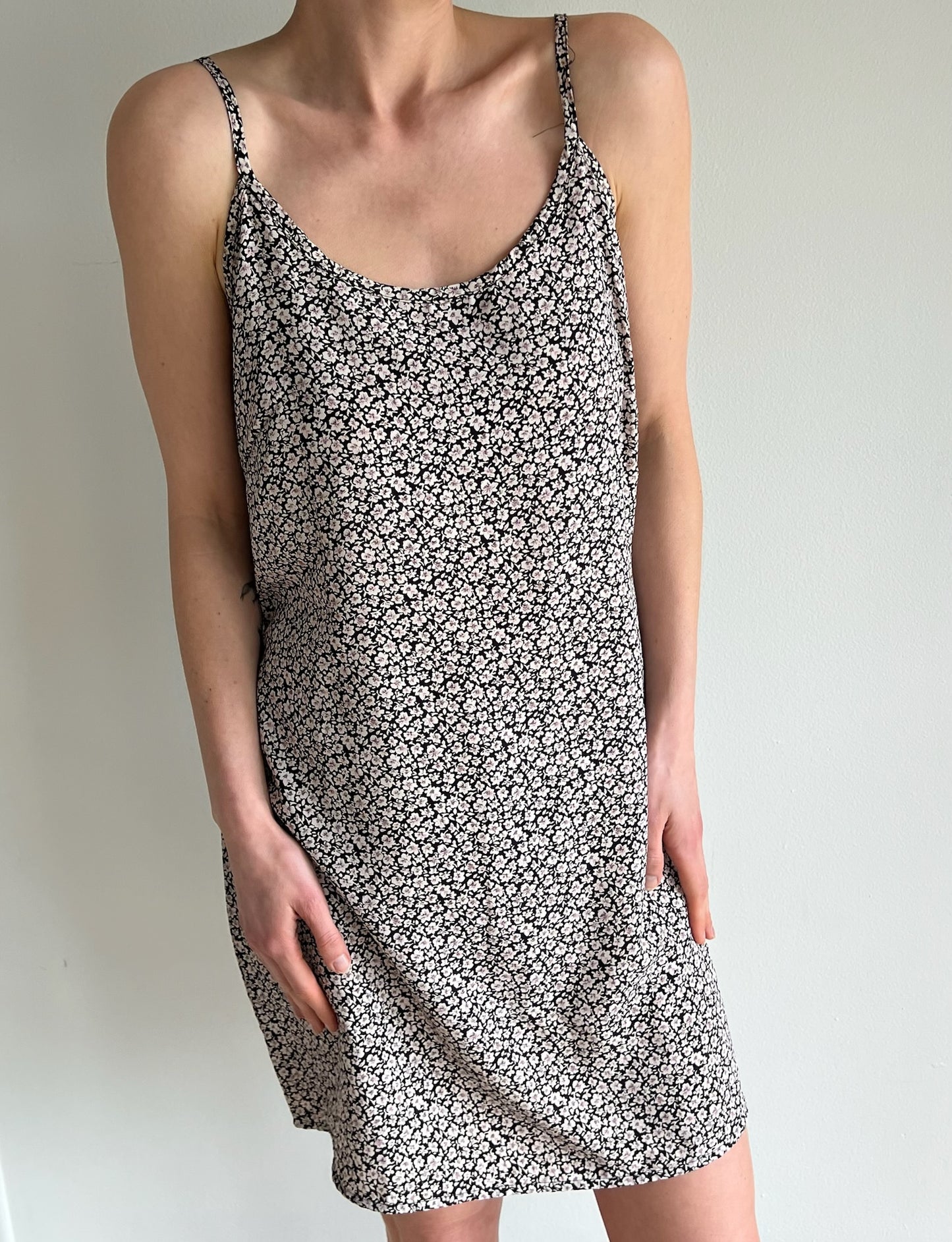 Vintage Floral Slip Dress