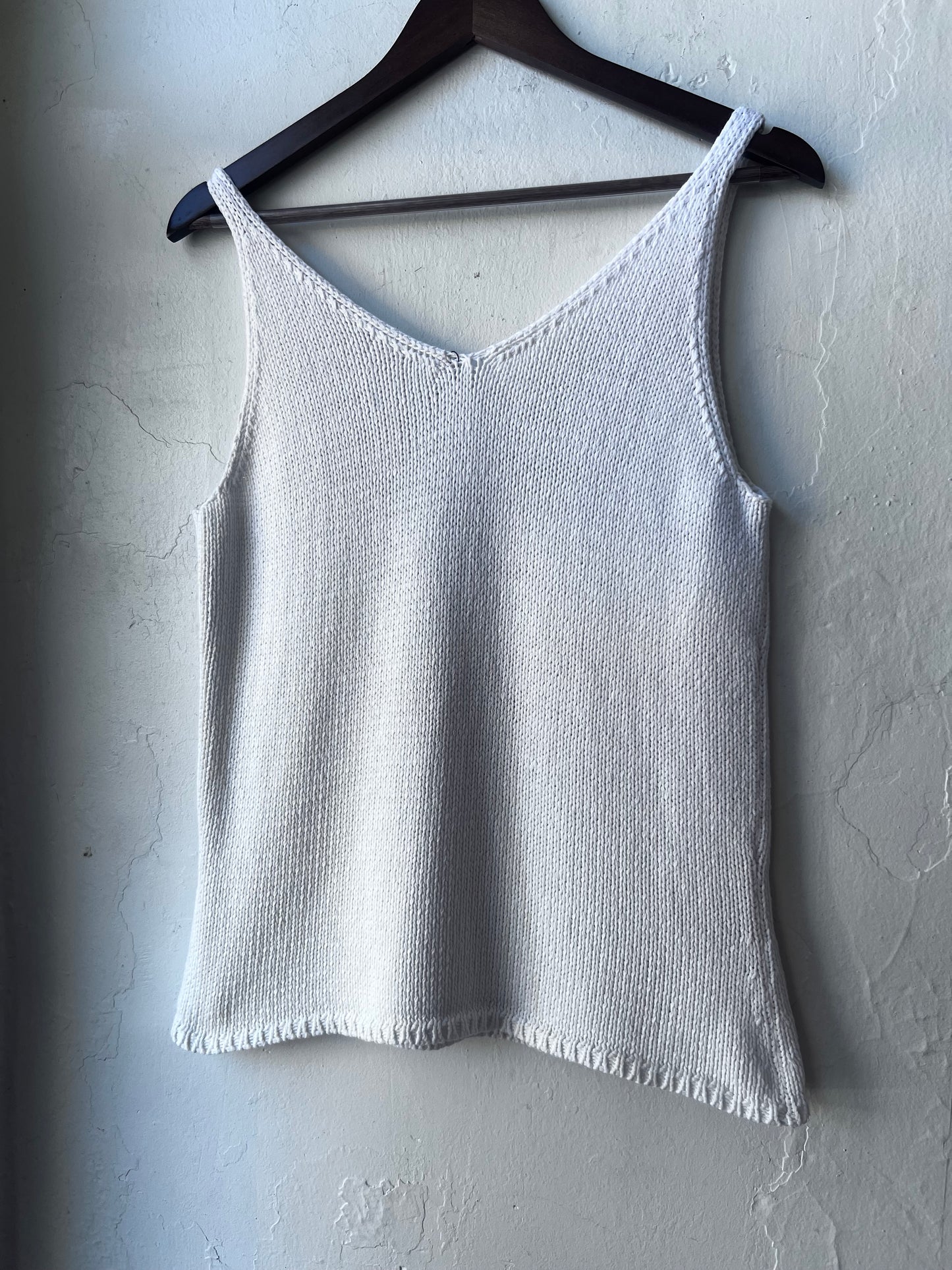 Vintage Hand Knit Coastal Breeze Tank
