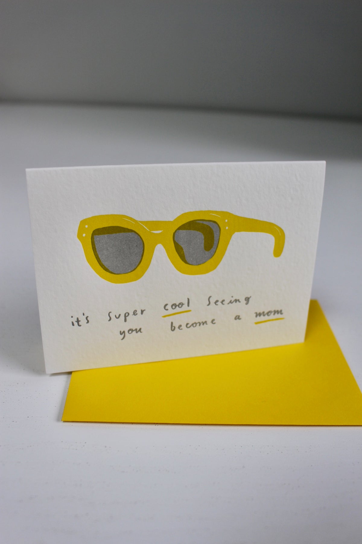 Seeing You Become A Mom Greeting Card