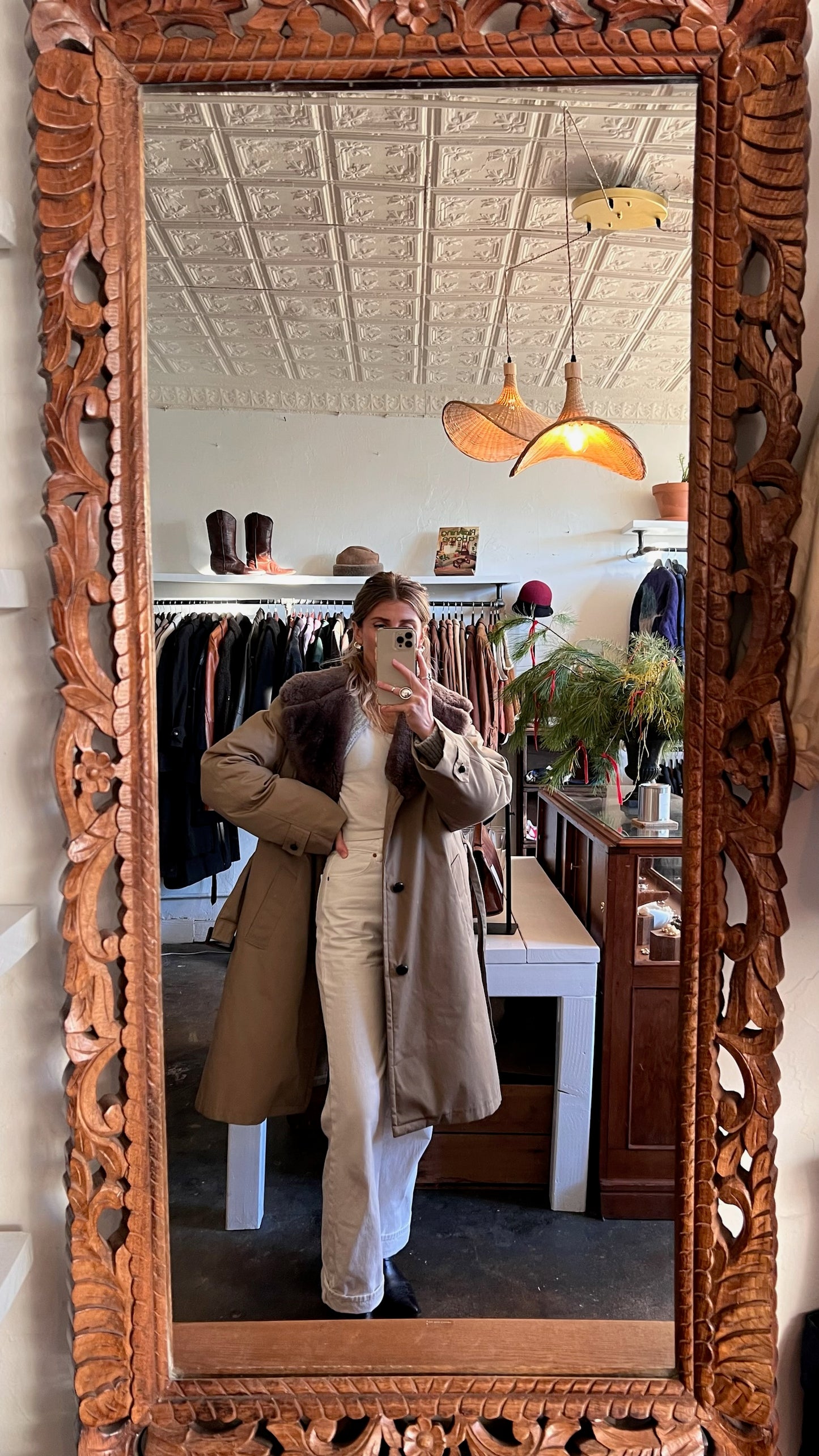 Vintage L.L. Bean Down Mainer Coat