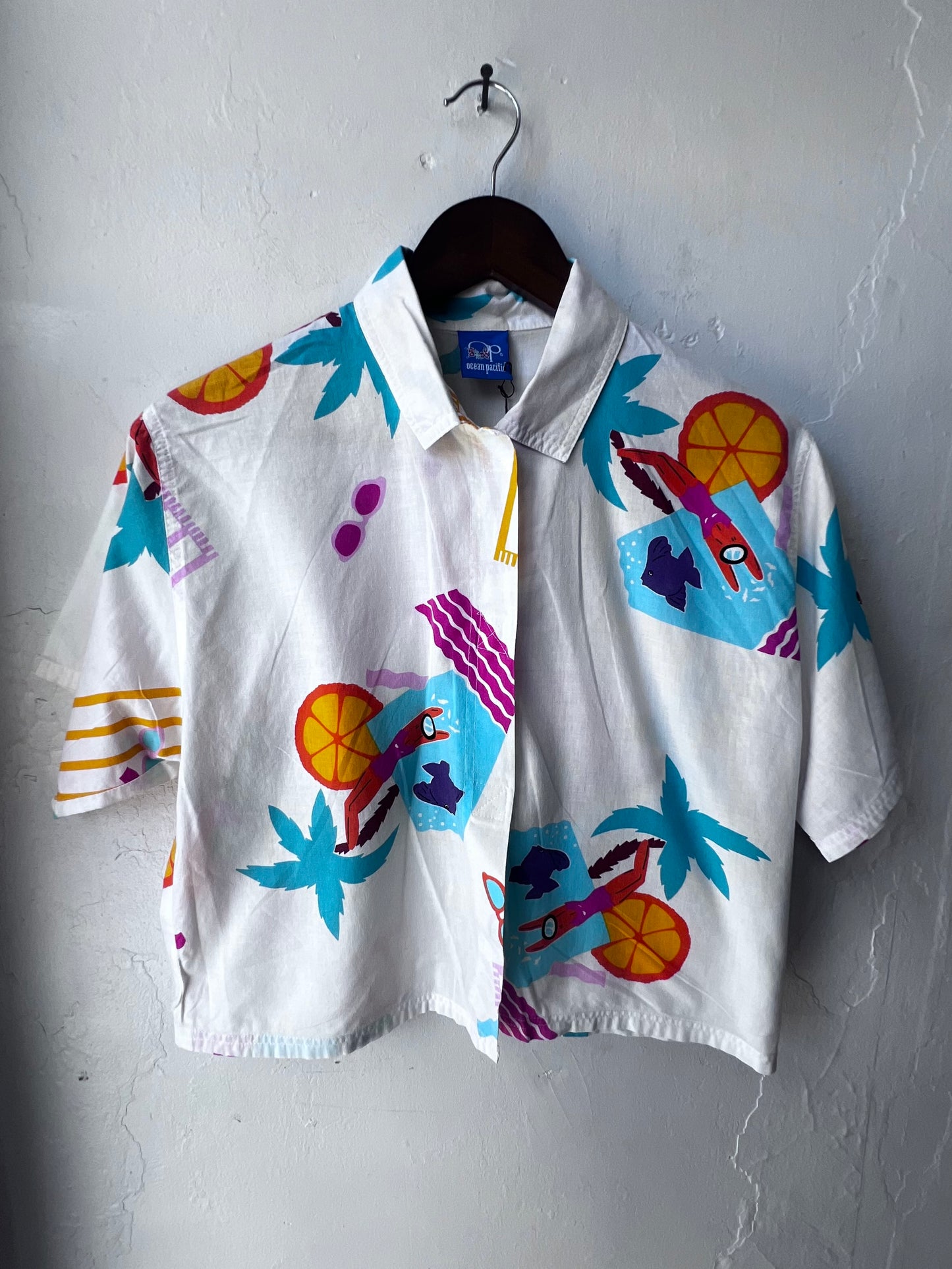 Vintage Tropical Camp Shirt