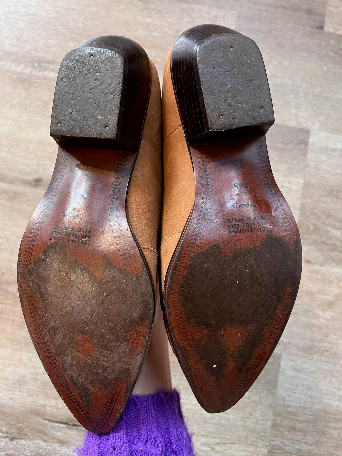 Vintage 90s Western Booties