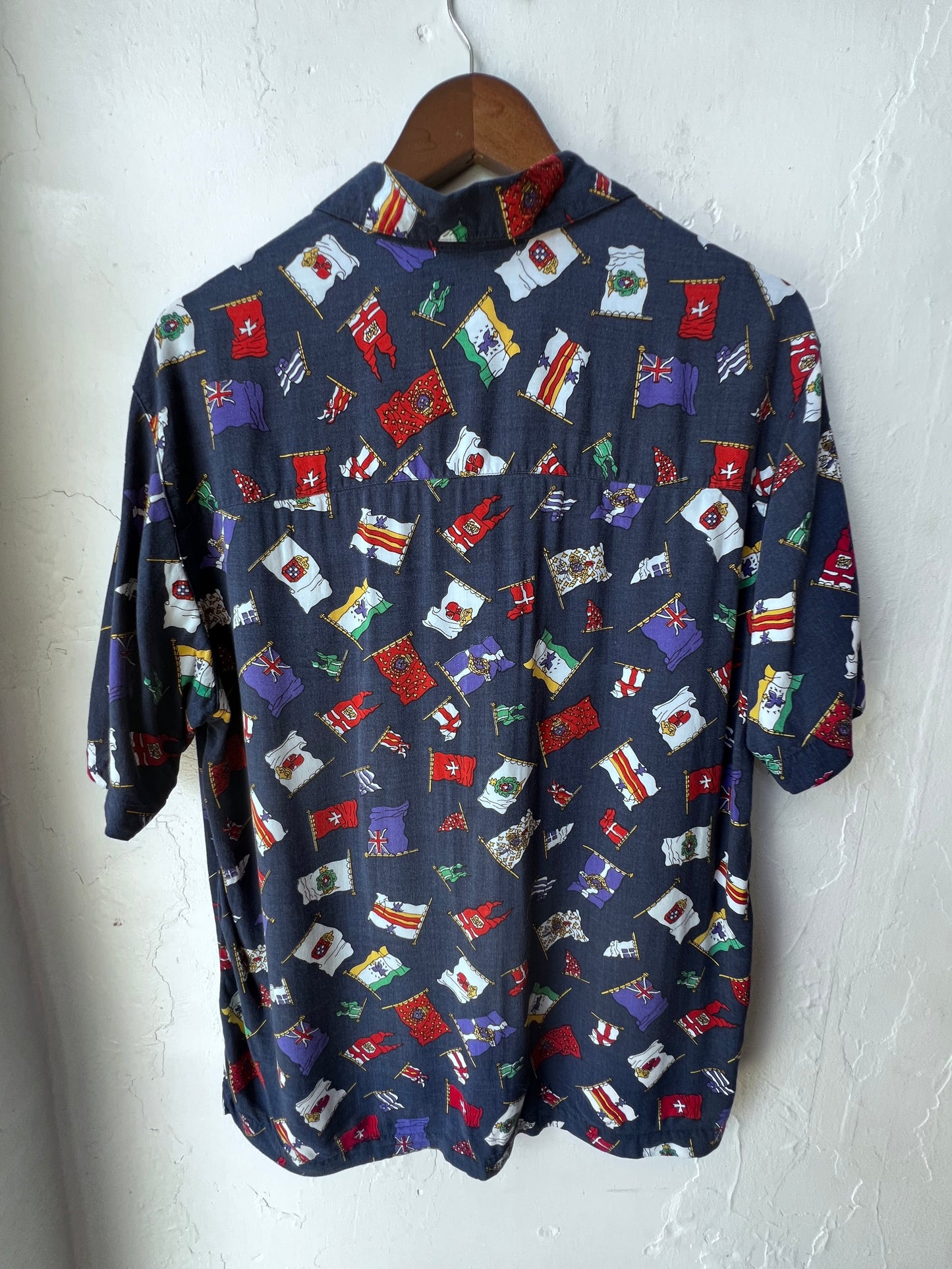 Vintage Flag Print Lounge Set