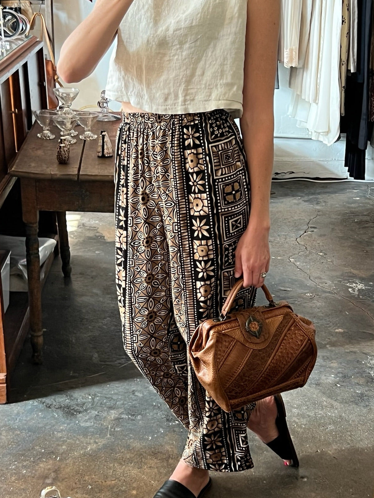 Vintage Geometric Lounge Pants