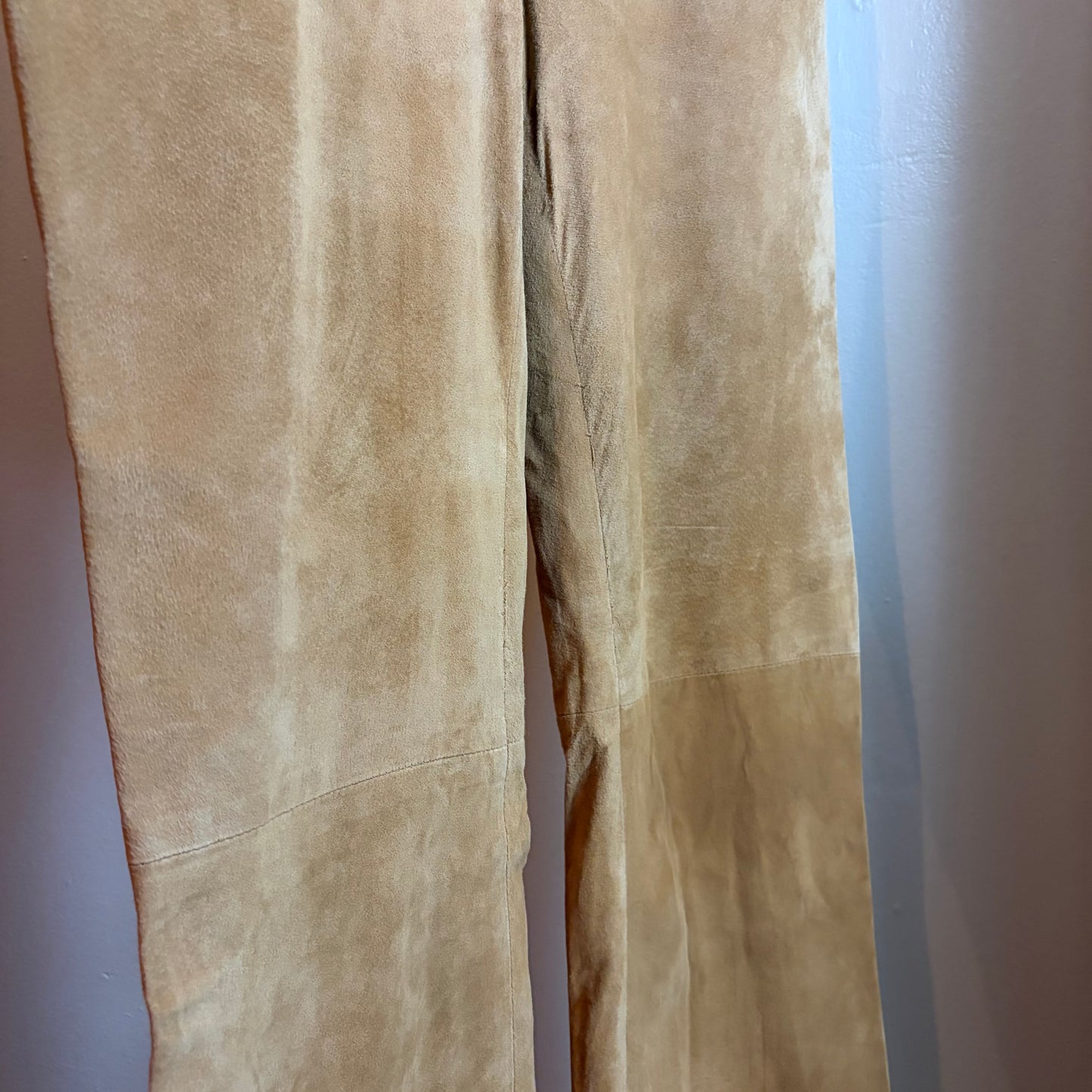 Vintage Camel Suede Pants