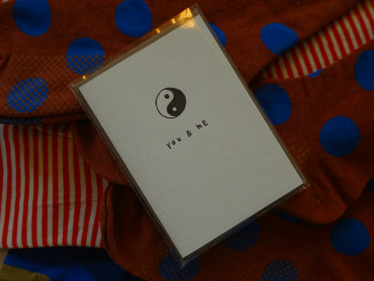 Me & You Card