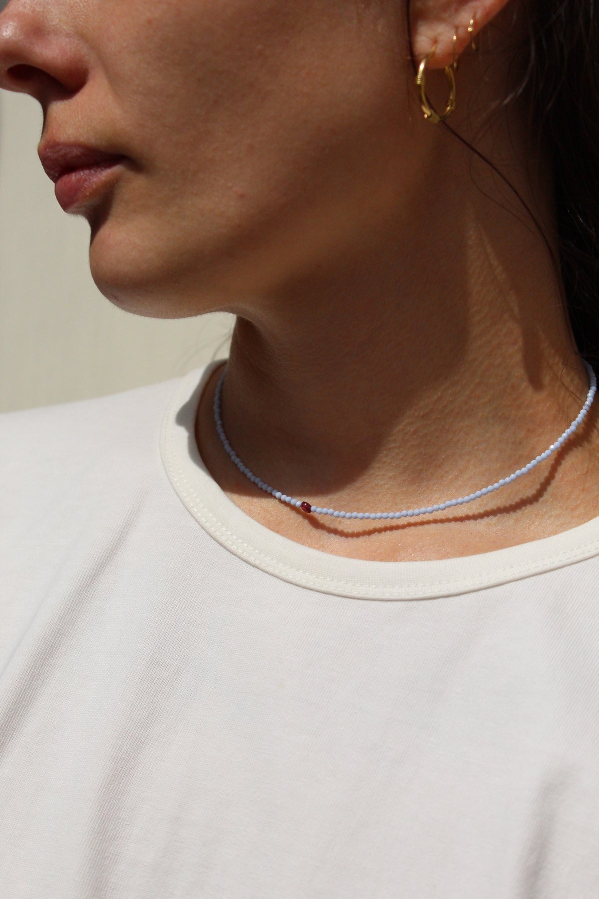 Sparkle Glass Bead Necklace
