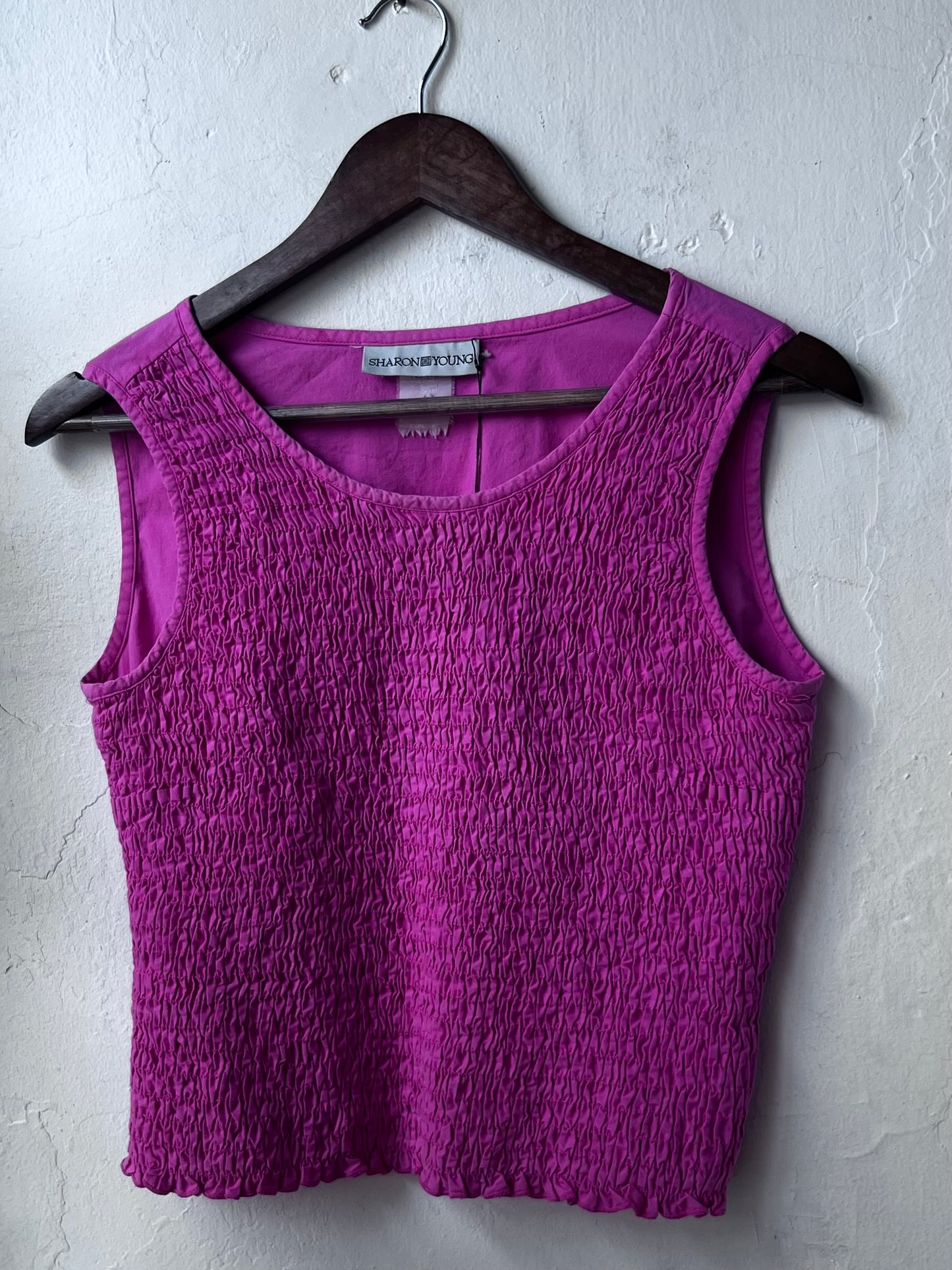 Vintage Smocked Tank Top