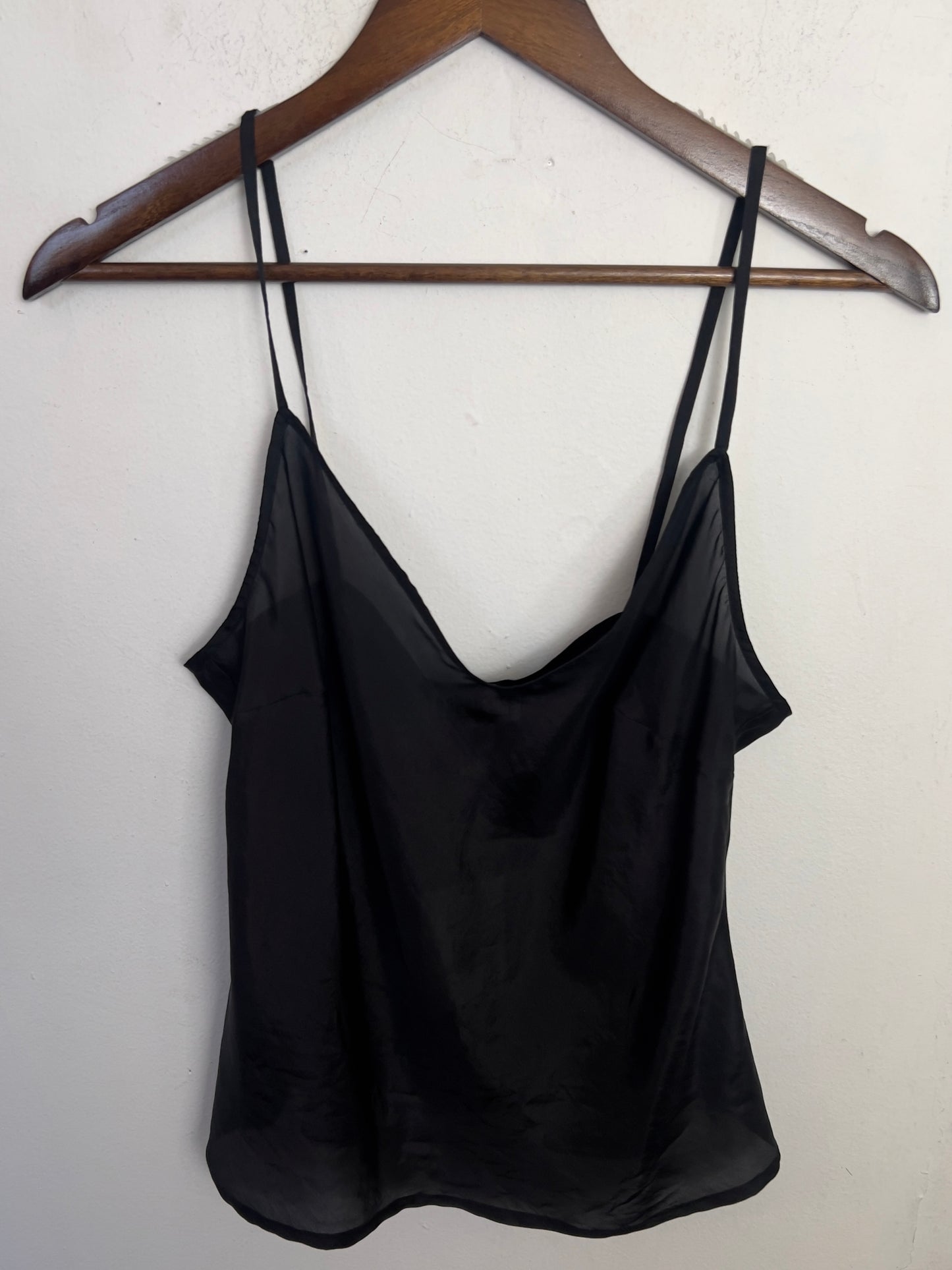 Vintage Onyx Silk Tank