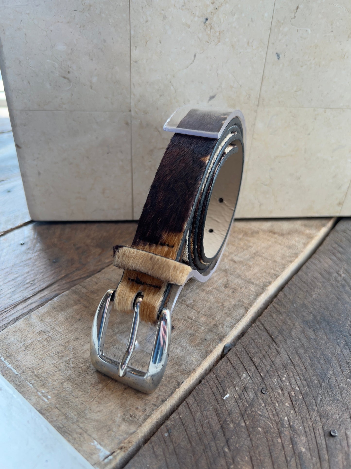 Vintage Cowhide Belt
