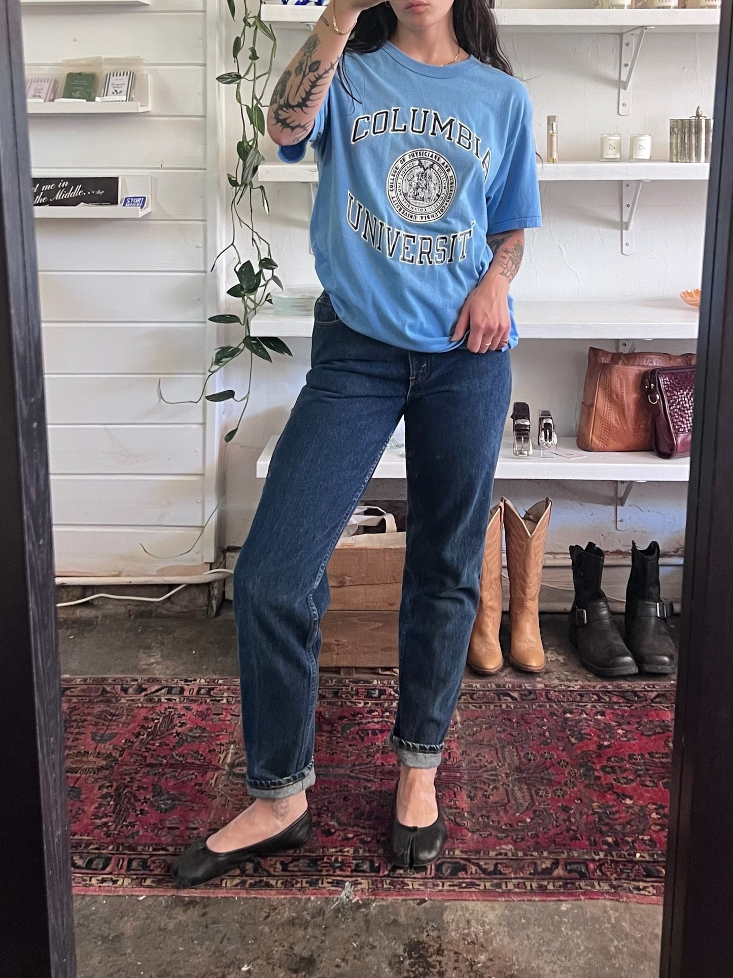 Vintage Colombia University Graphic Tee
