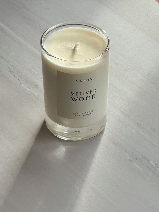 Vetiver Wood Candle