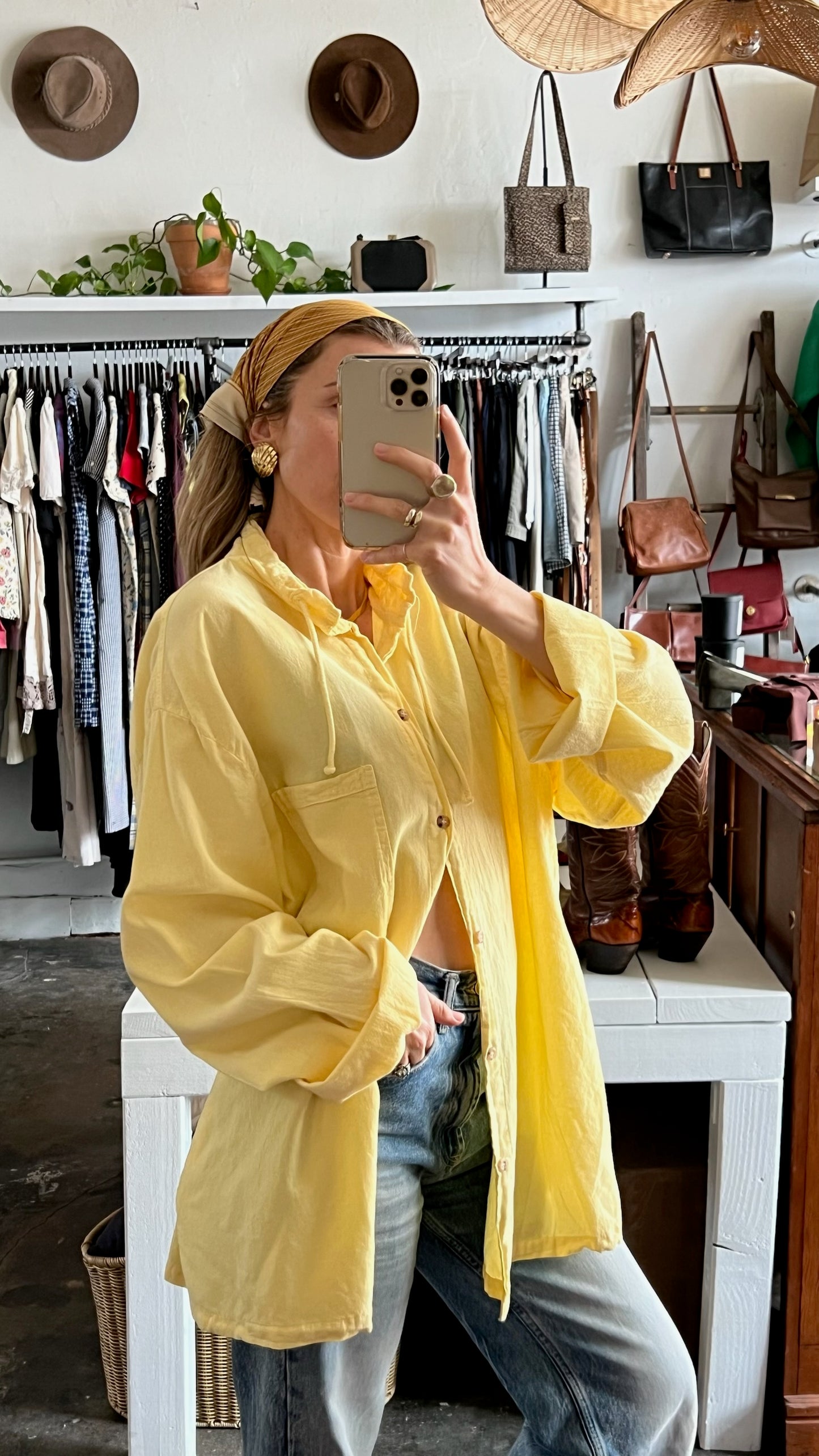 Vintage Anne Klein Silk Bandana