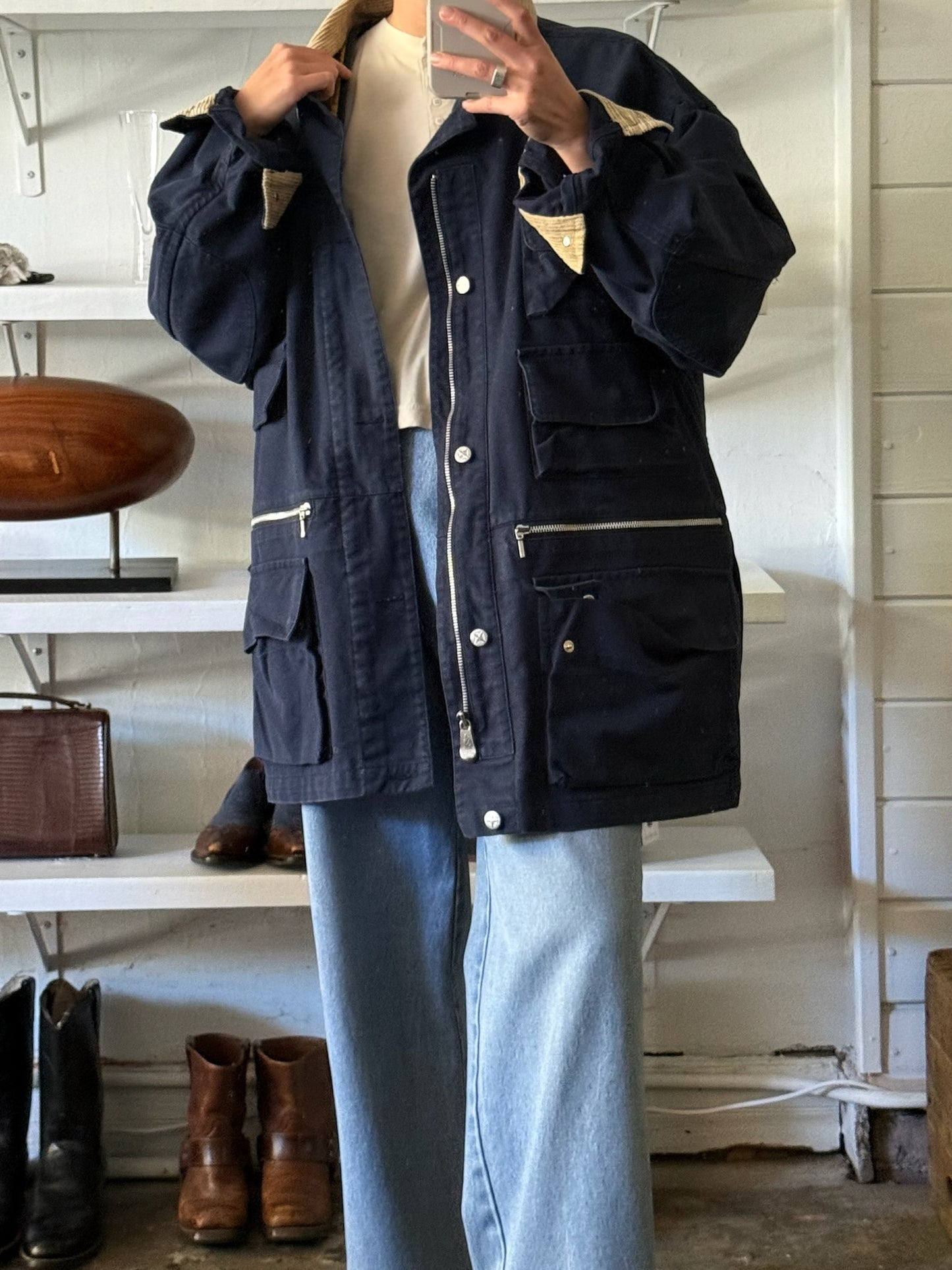 Vintage Nautica Chore Coat